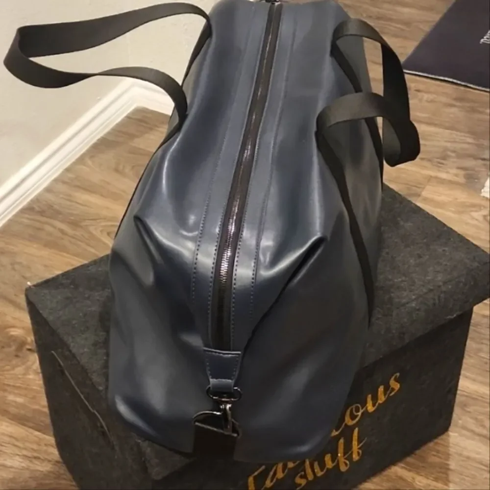 Ted Baker Tomson Faux Leather HoldAll Bag